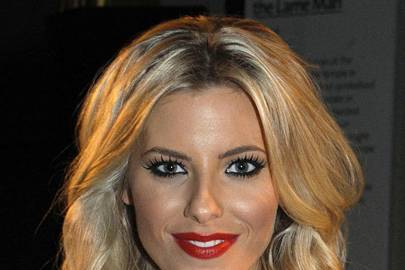 Mollie King’s gorgeous shoulder-length curls - celebrity hair and ...