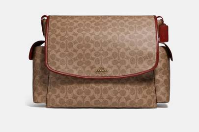 coach baby messenger bag