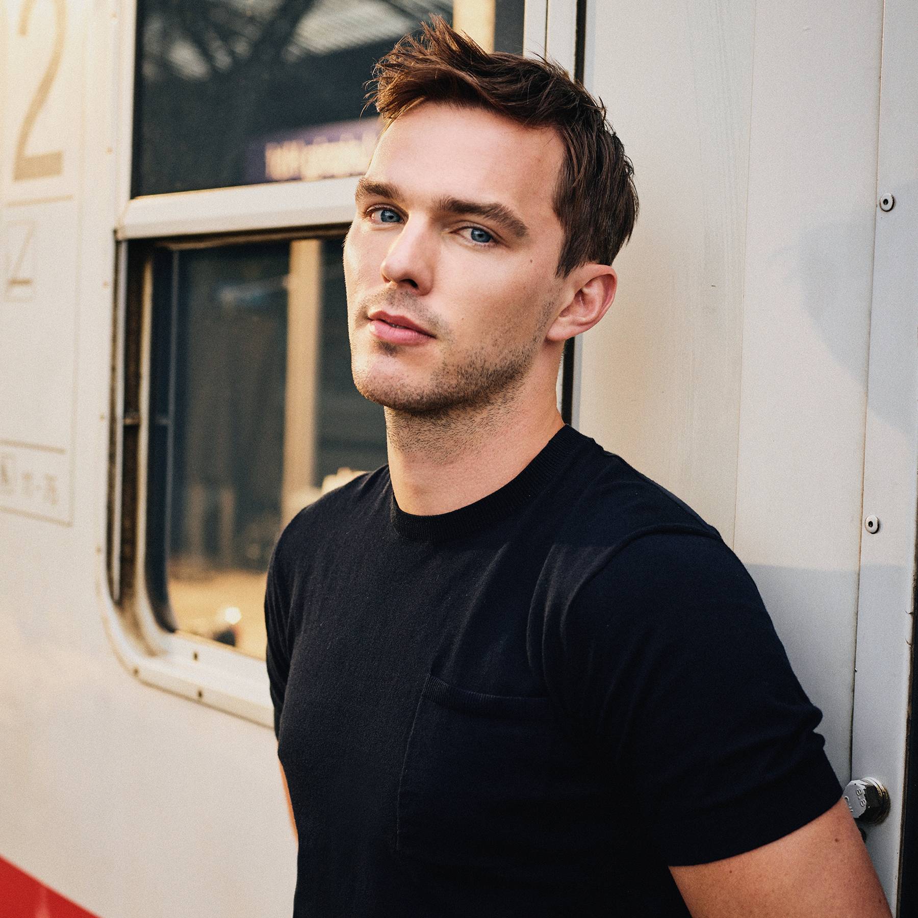 Nicholas Hoult On Mental Health Confidence Masculinity Armani Glamour Uk