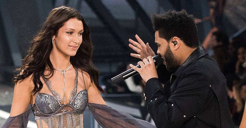 Bella Hadid Shared A Sweet Moment With Ex The Weeknd At The Victorias Secret Show Glamour Uk 