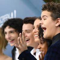 Stranger Things Cast Reunite At The Sags What They Look Like In