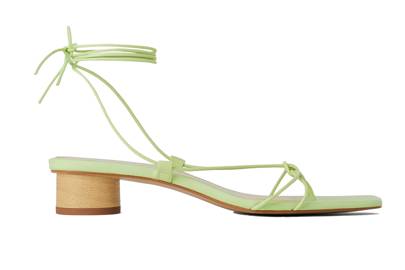 zara lace up sandals