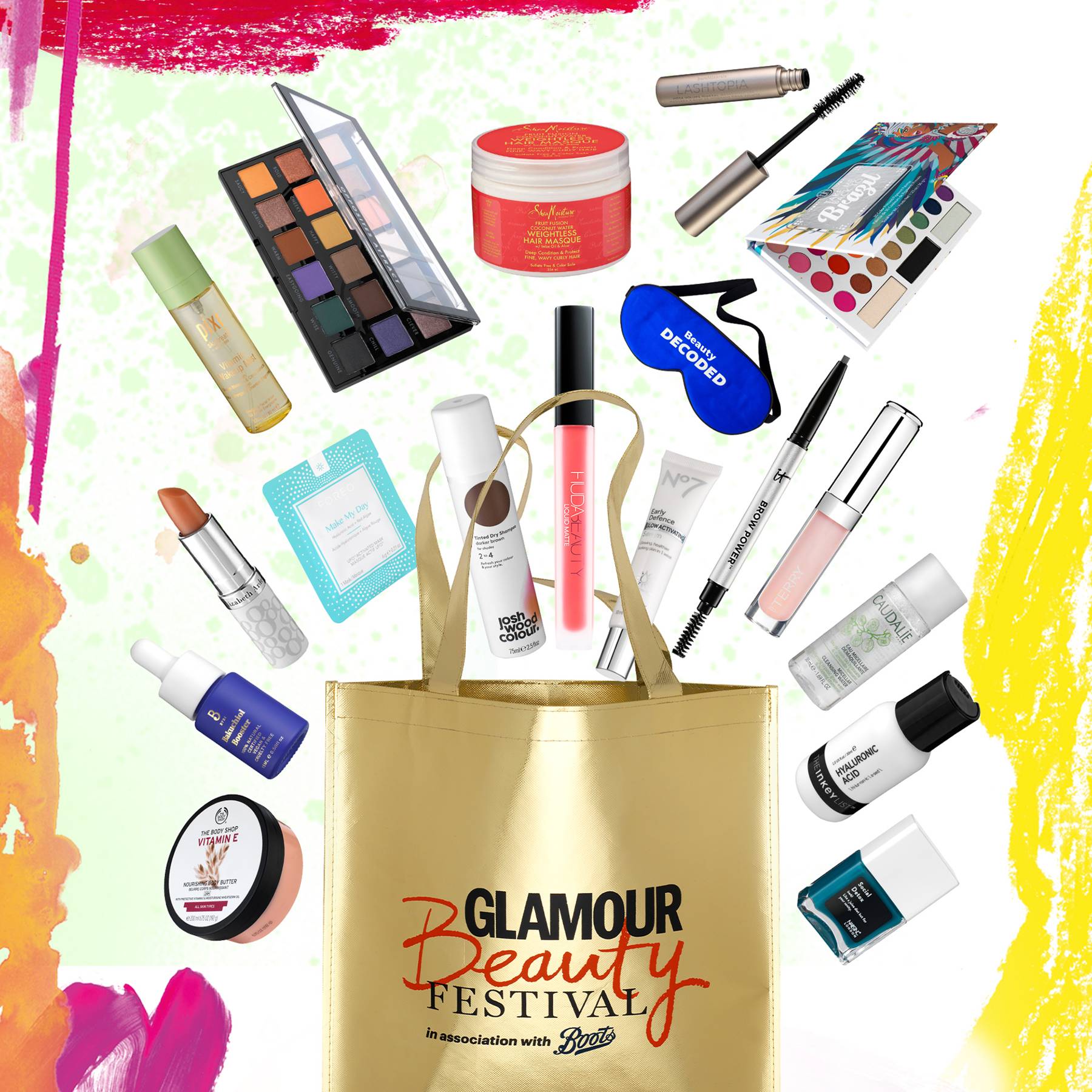 Glamour Beauty Festival Goodie Bag 2020 See What S Inside Glamour Uk