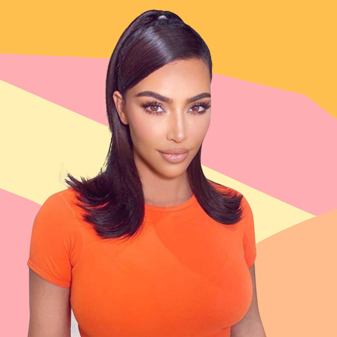 Image: Gloss brown hair is the most flattering look for Autumn (and Kim Kardashian is proof)