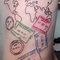 Best Travel Tattoos Tattoo Design Ideas If You Love Travelling Glamour Uk
