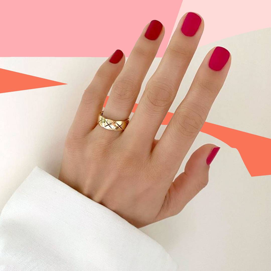 Image: This simple switch is the chicest way to upgrade your mani for autumn