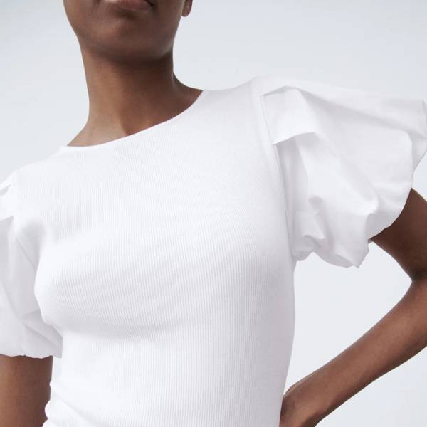 Puff Sleeve Tops & Dresses The Puffed Sleeve Trend AW21 Glamour UK