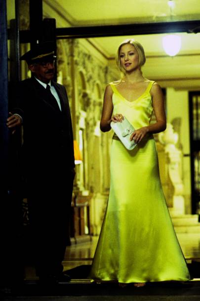 kate hudson yellow dress