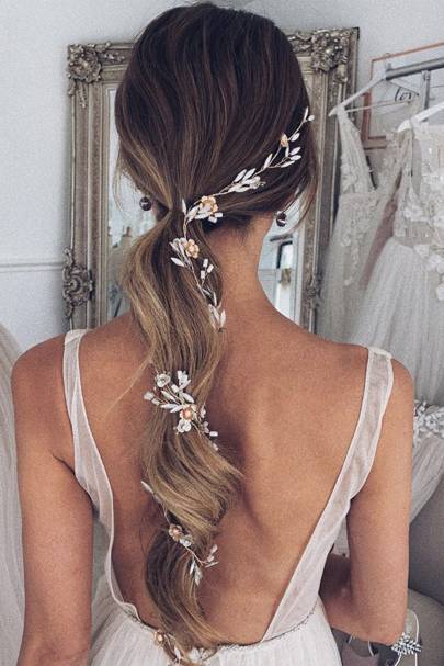 Wedding Hairstyles Bridal Hair Ideas 2019 Glamour Uk