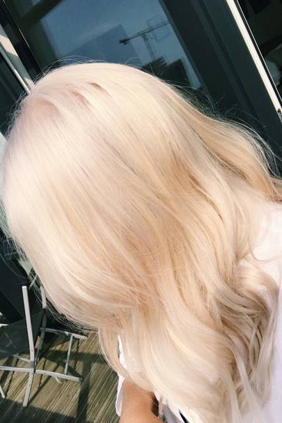 How To Go Platinum Blonde White Blonde Hair Best Products Glamour Uk