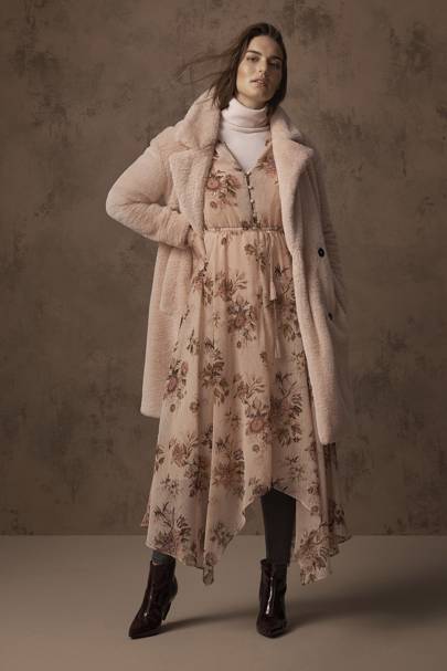 marks and spencer limited collection denim dress