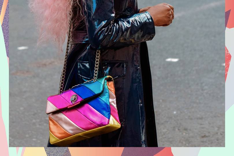 kurt geiger backpack rainbow