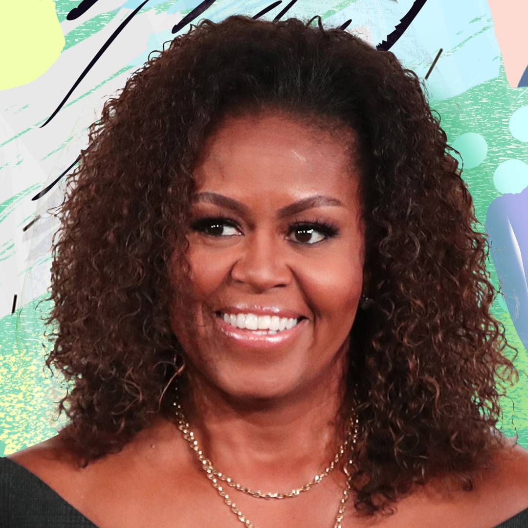 Image: Michelle Obama continues her reign as the new queen of natural curls