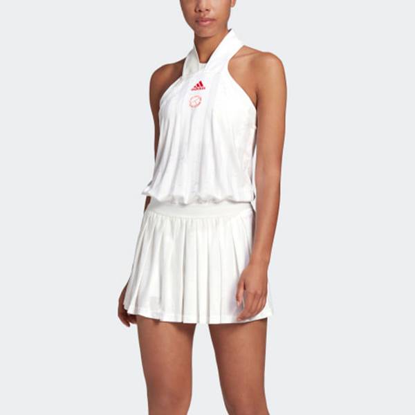 adidas tennis dress in white