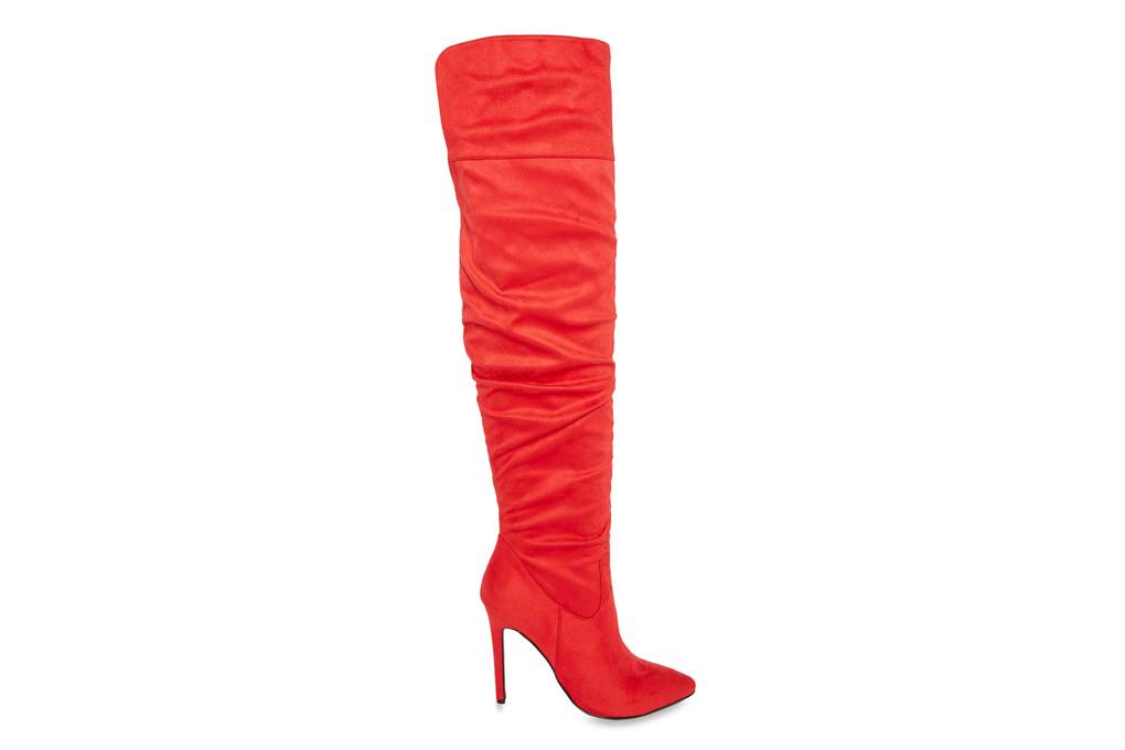 primark red ankle boots