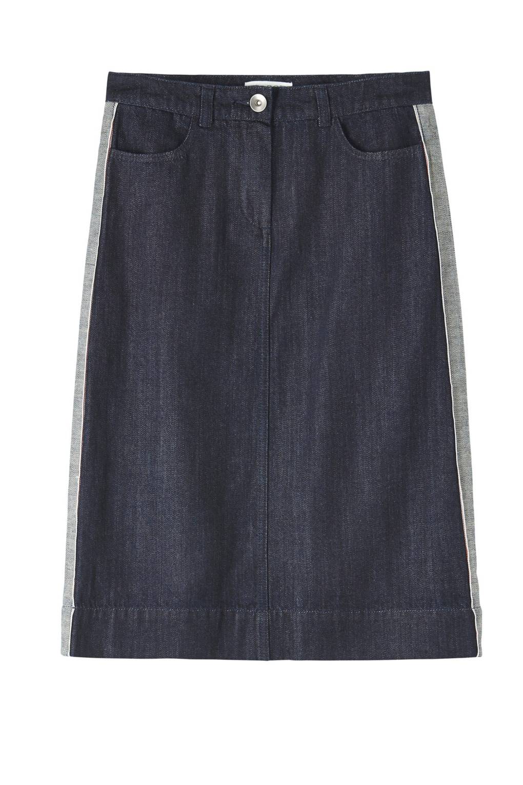toast indigo denim skirt