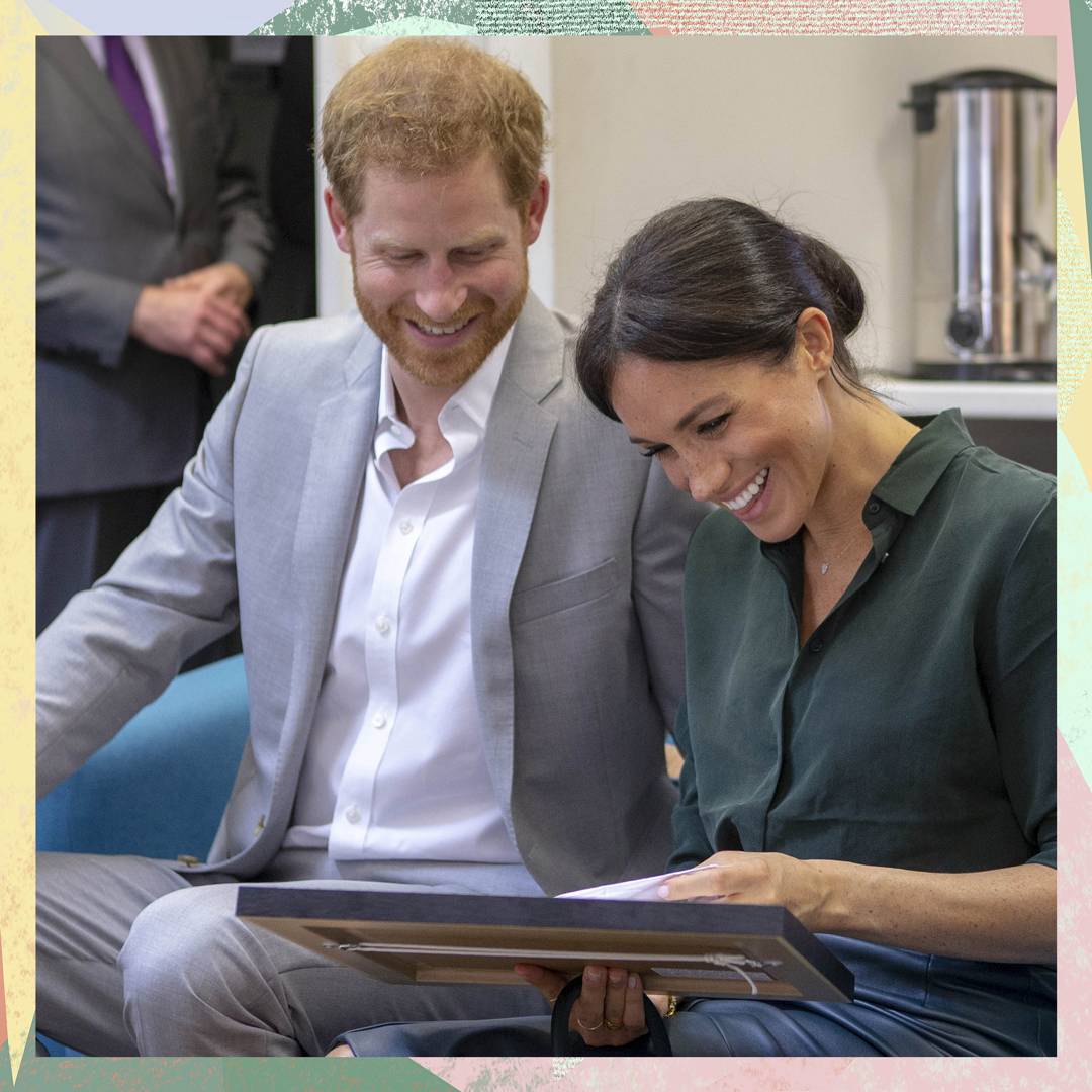 Image: Harry and Meghan were apparently just teasing us about the name and gender of their dog