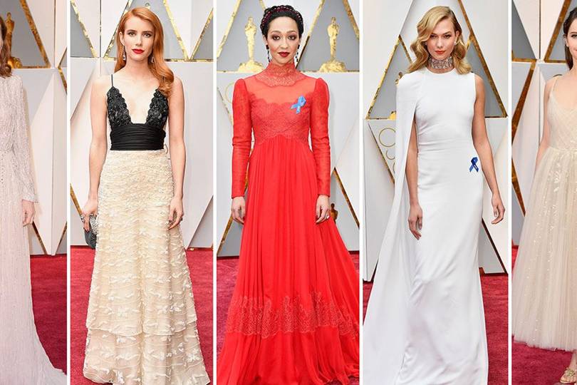 Oscars 2017 dresses & fashion - red carpet pictures | Glamour UK