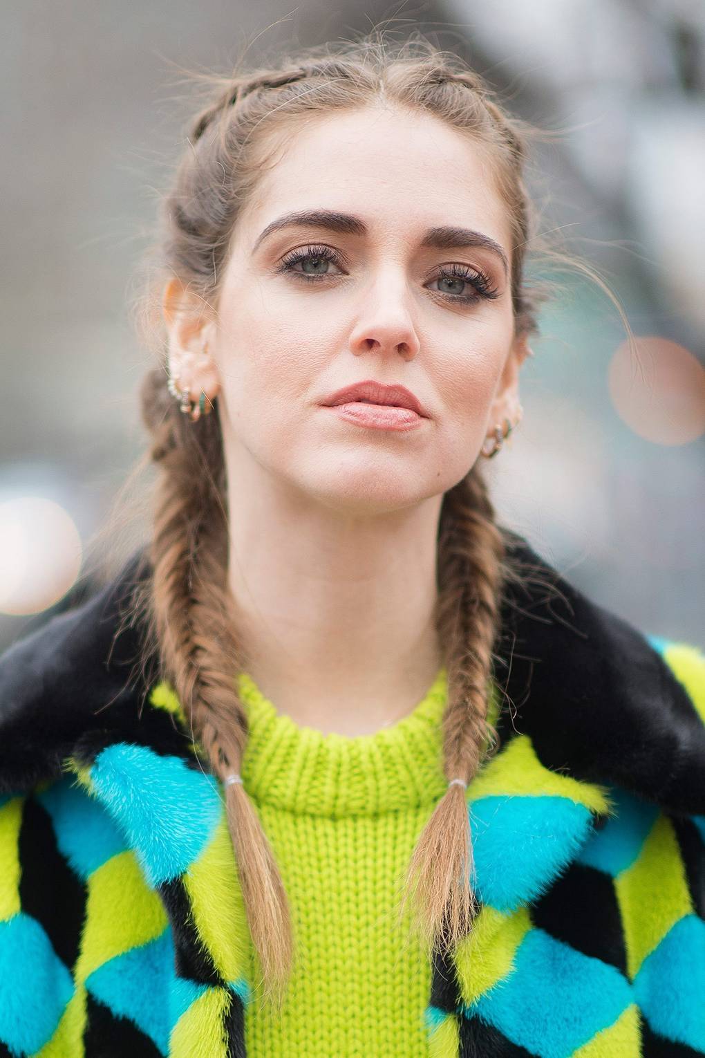 Pigtail plaits boxer braid hair style - celebrity pictures | Glamour UK