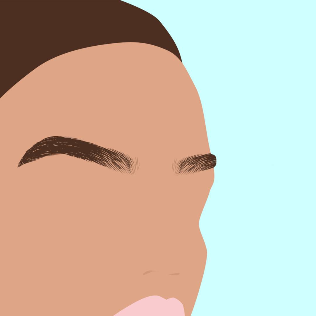 Image: This three-step guide to threading your eyebrows at home will save you hundreds in salon appointments