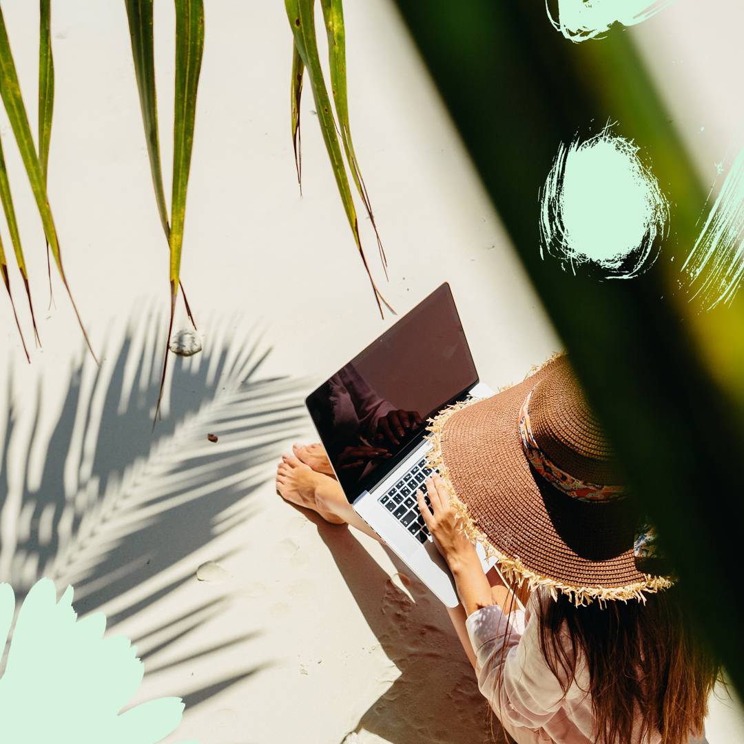 Image: Are you WFH (that's working from holiday) and flaunting it on social media? Welcome to smugsolation: the summer edition