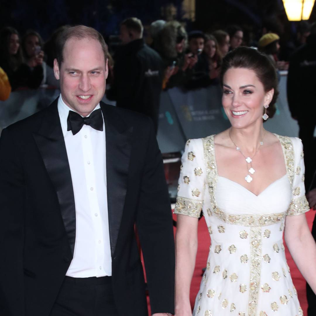 Image: This video of Kate and William joking around on the BAFTA red carpet makes us love them so much more