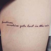 Quote tattoo design ideas - best cute quotes | Glamour UK