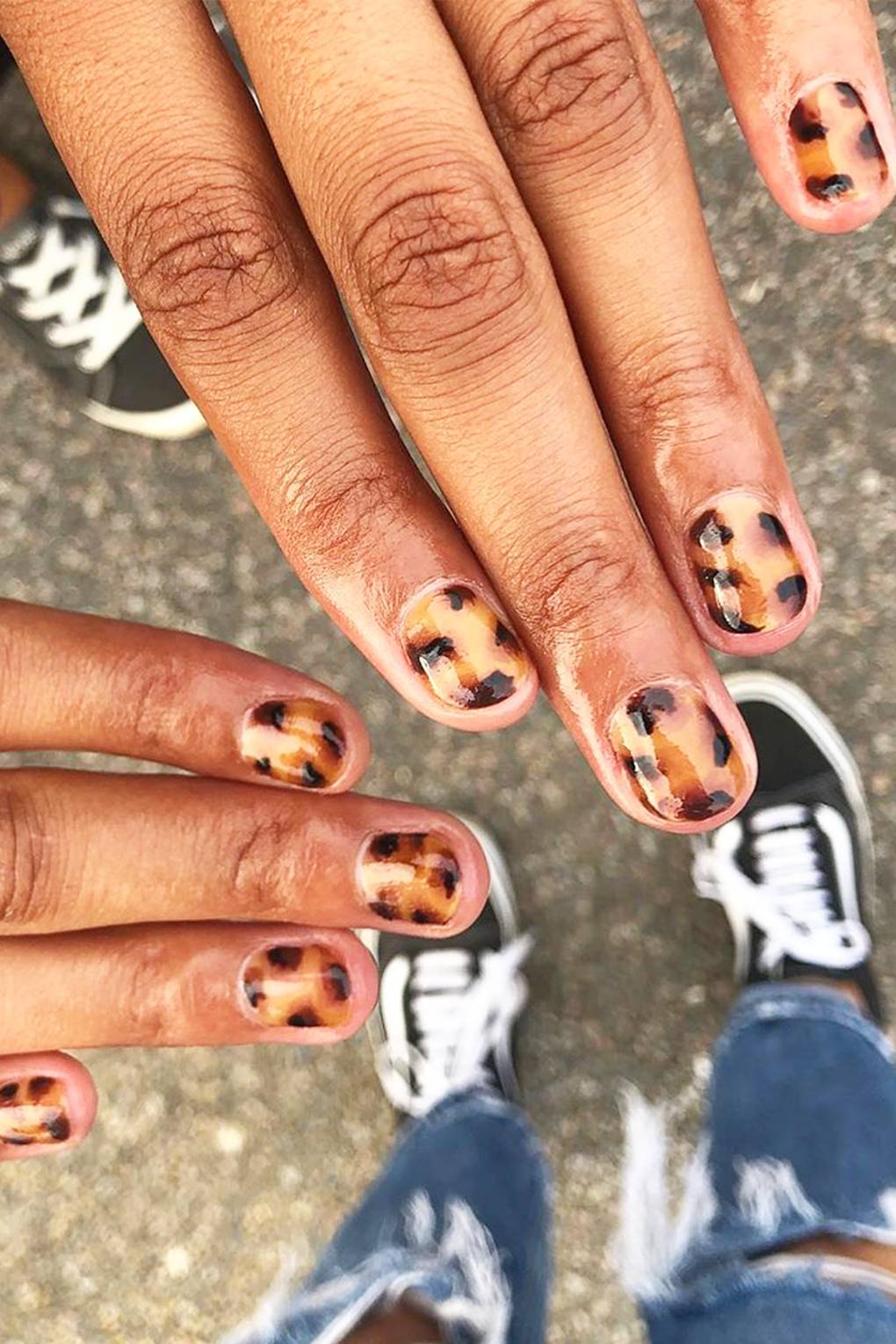 Tortoiseshell Nail Trend For Autumn Glamour Uk