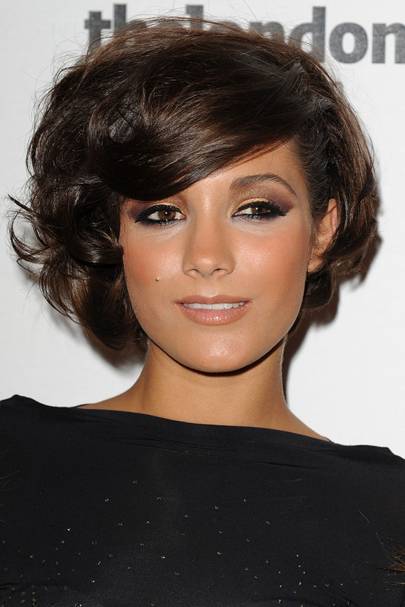 Celebrity Frankie Bridge Hairstyles Photo