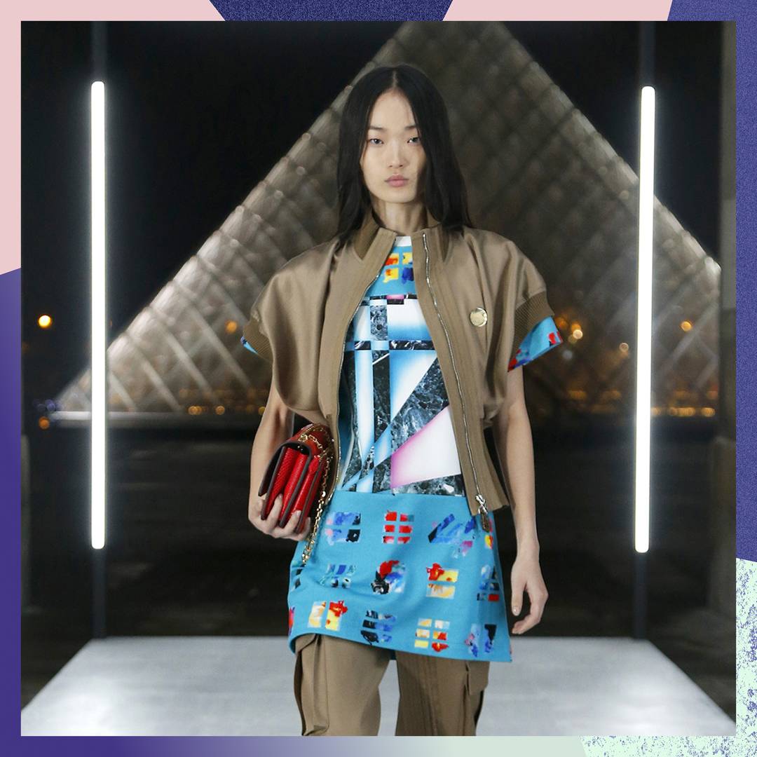 Image: The Louis Vuitton show fused futurism within fashion to close fashion month with a bang