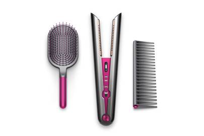 hair straightening brush boots