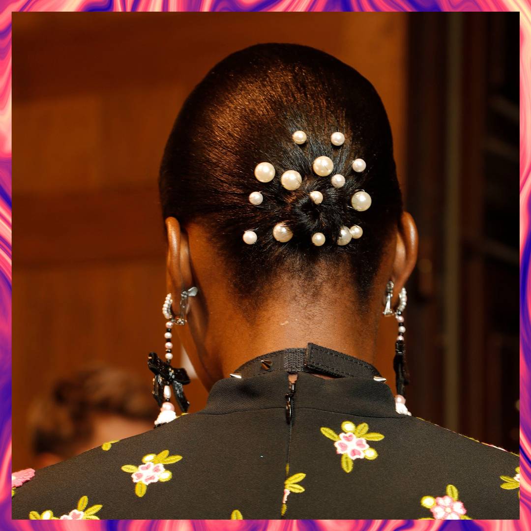 Image: These are the very best hair trends from backstage at SS20