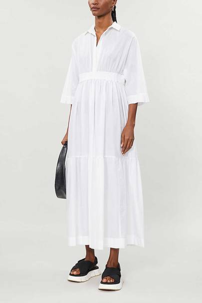 cotton summer midi dresses uk