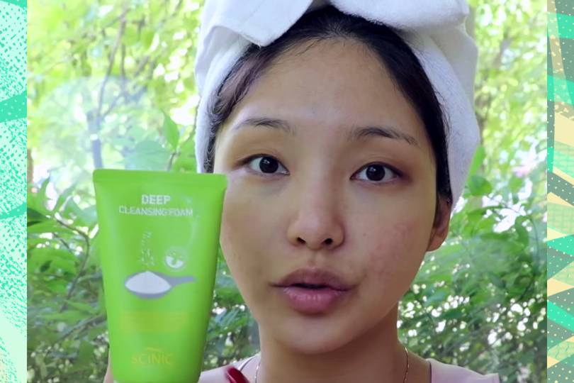 Korean Beauty YouTuber Jella Skincare Routine For Acne | Glamour UK