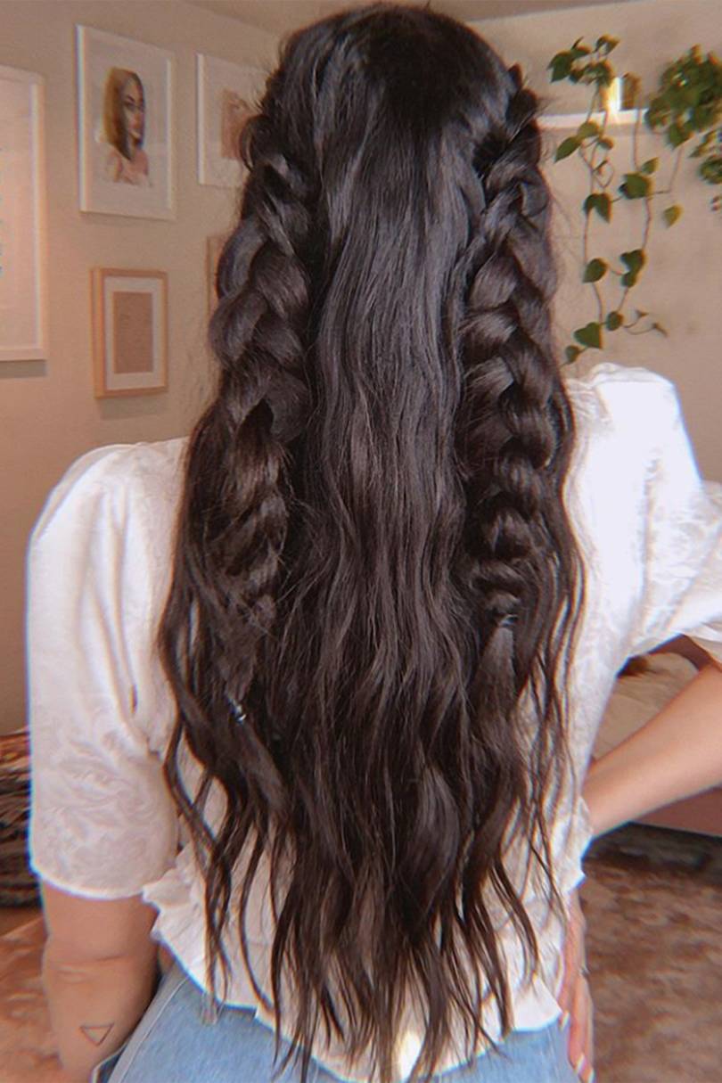 10 Loose Hairstyle Ideas If You Like To Wear Your Hair Down Glamour UK