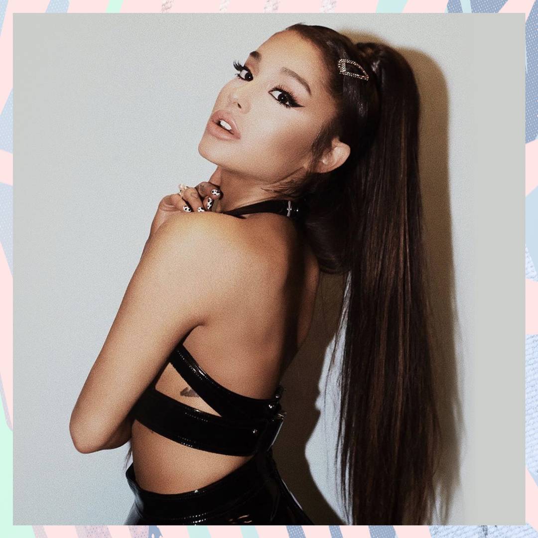 Image: Ariana Grande just unveiled her natural curly ponytail and we're shook