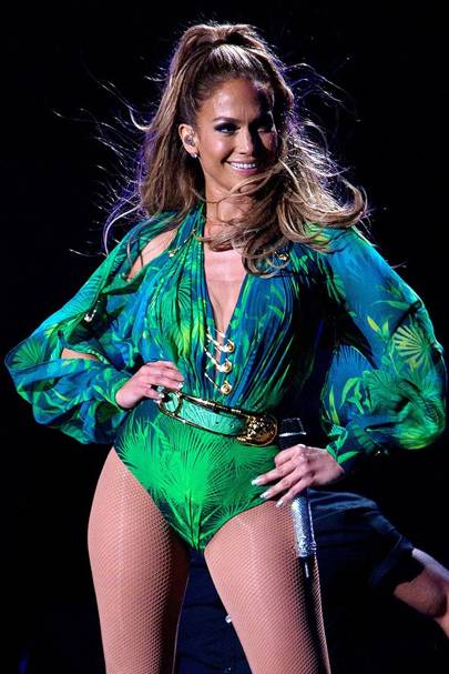 Jennifer Lopez Versace Dress Jennifer Lopez On Stage Fashion