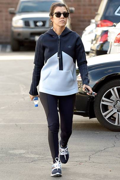 Celebrities wearing gym wear as day wear trend | Glamour UK