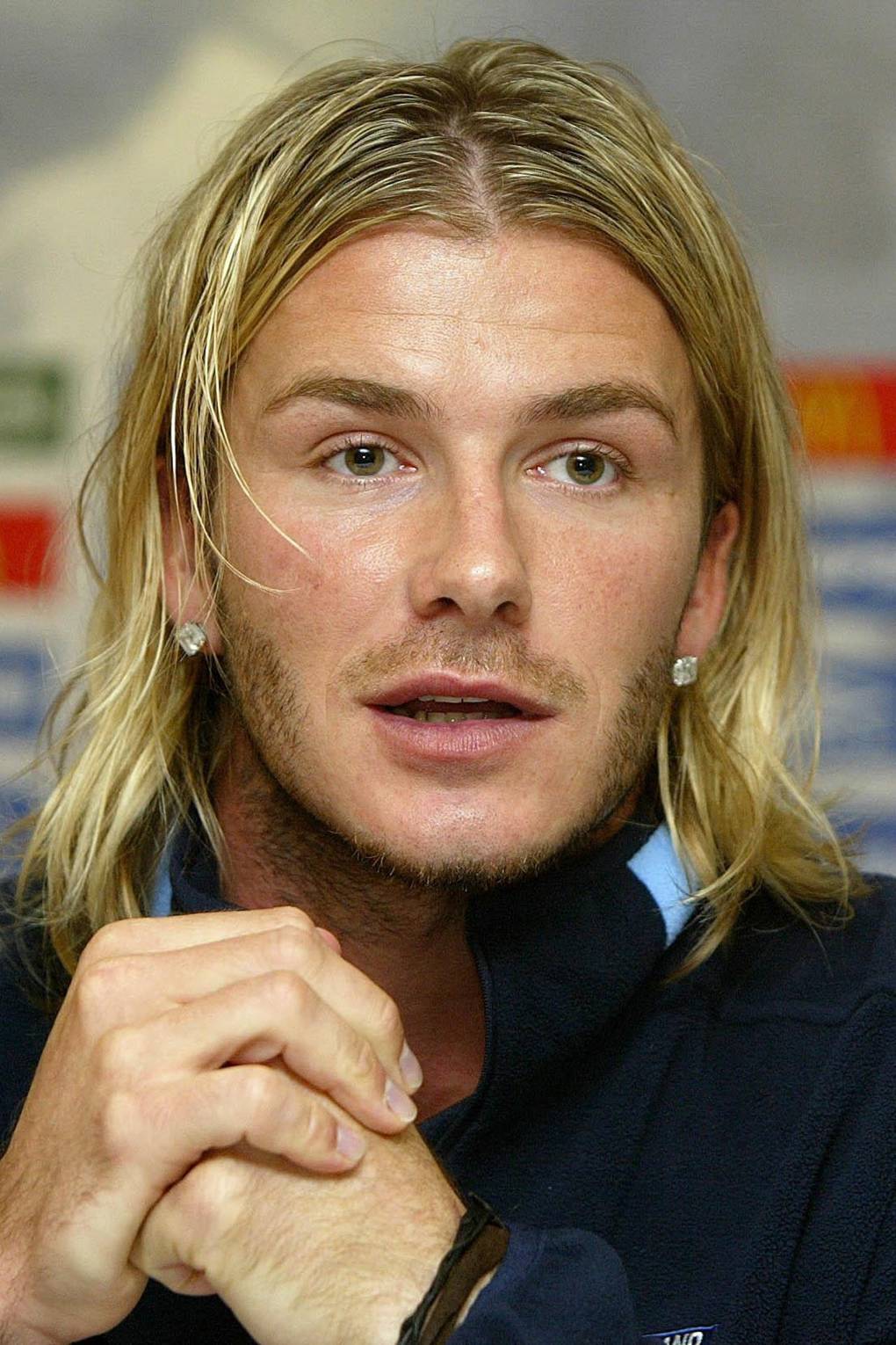 David Beckham's Hairstyles David Beckham Long Hair, David Beckham ...