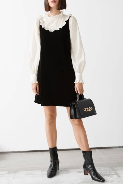 and other stories leather dress