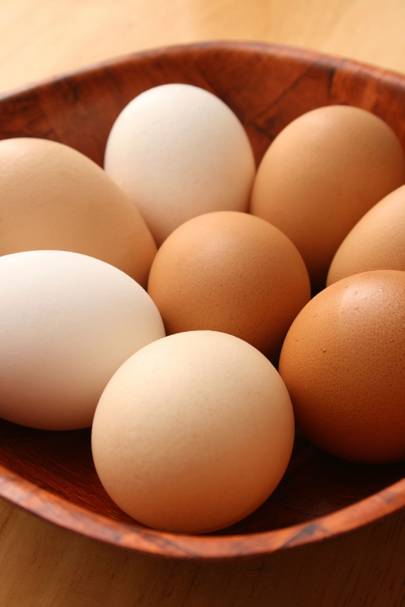 Manger des œufs durs