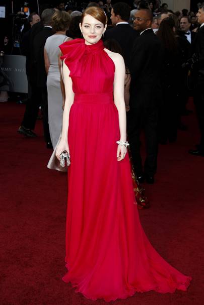 Oscars: What Stars Wore For Their First Academy Award Red Carpet ...