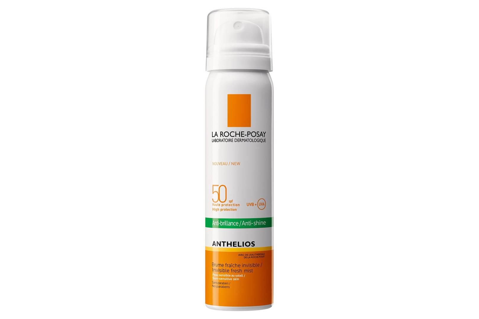 ambre solaire sensitive hydrating hypoallergenic face sun cream mist spf50 75ml