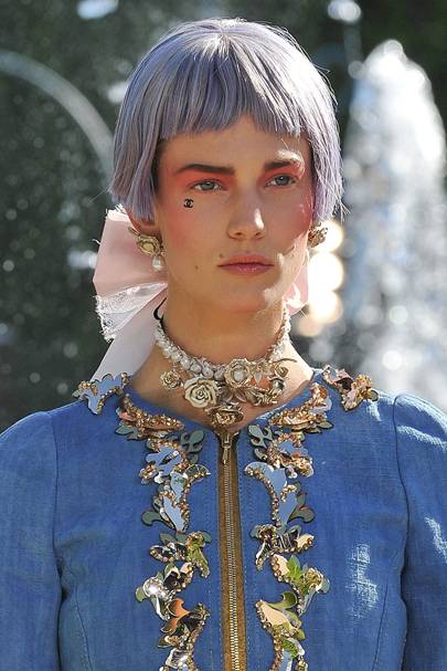 Hair Trend: Pastel Bobs At Chanel | Glamour UK