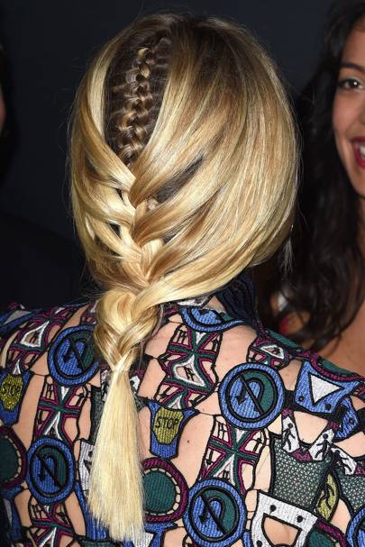 Parting plaits unicorn braids celebrity hair Glamour UK