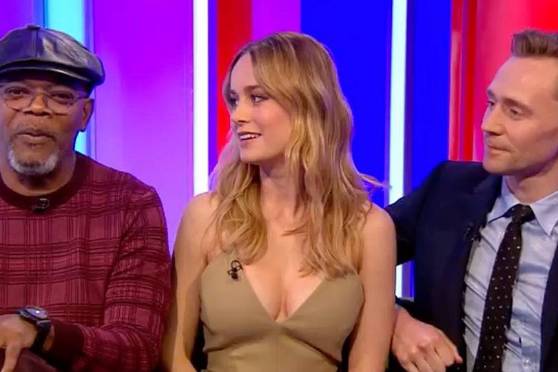 Brie Larson One Show Appears On Tv Armed With Breasts Glamour Uk 