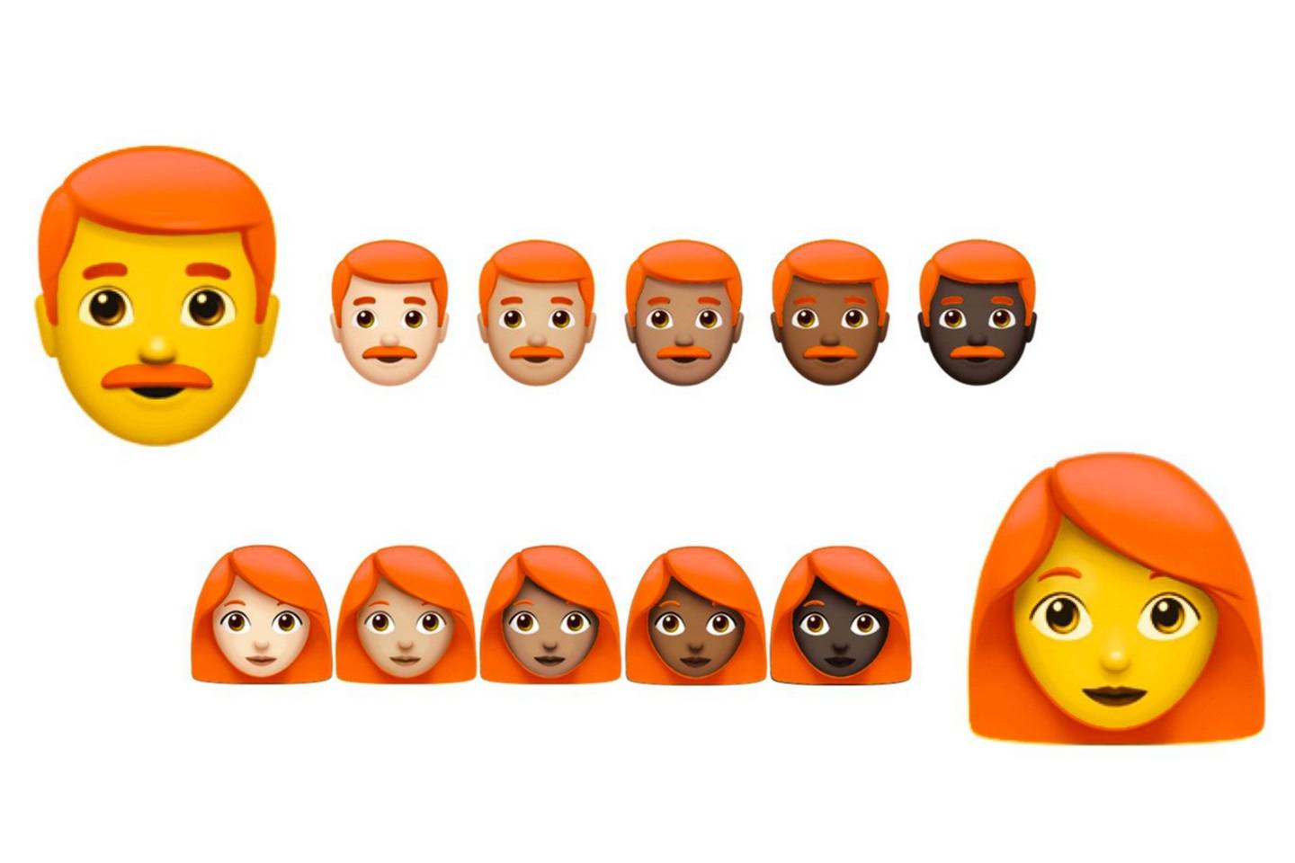 Gingers Rejoice! Redhead Emojis Are Being Officially Discussed Glamour UK