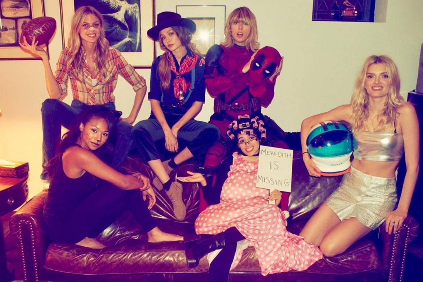 Taylor Swift Halloween party 2016 squad pictures