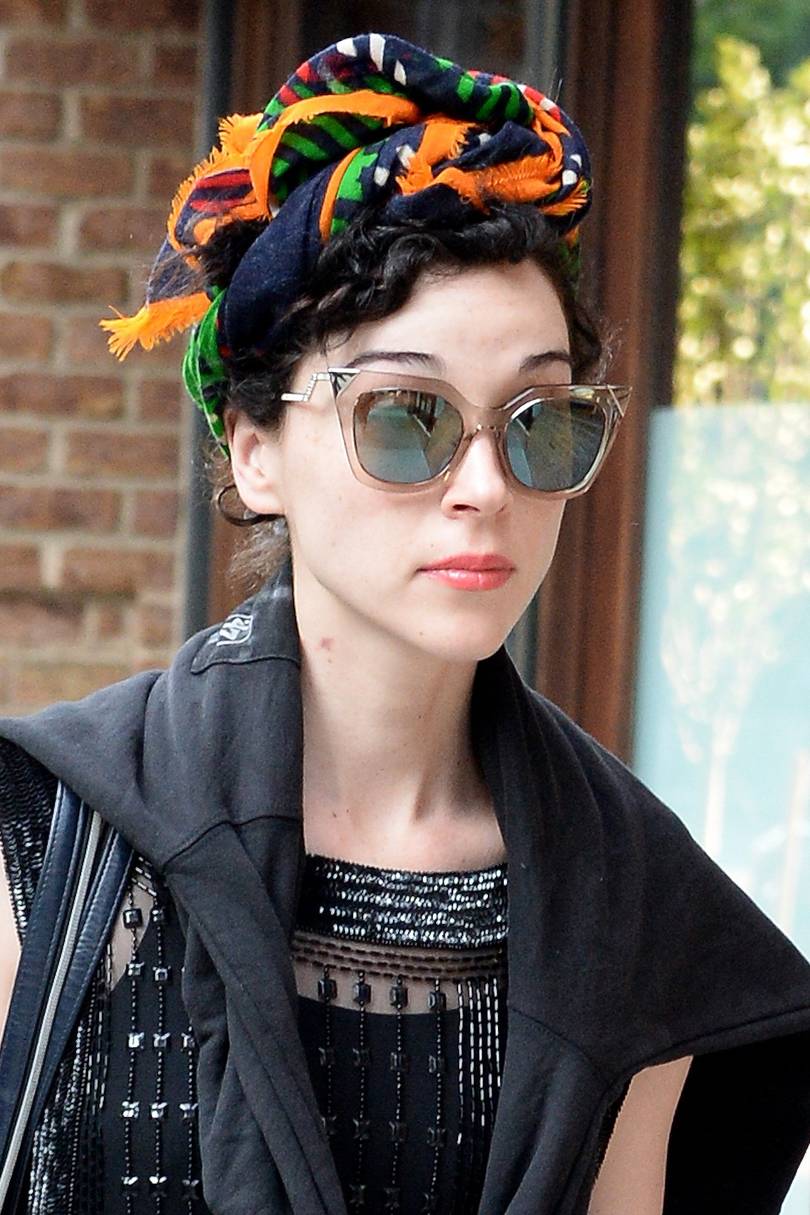 St. Vincent hair styles & beauty look book 2015 hair cuts, colours