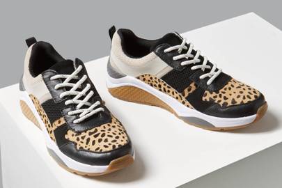 Sell-Out Leopard Print Trainers 